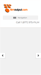 Mobile Screenshot of filmoutput.com